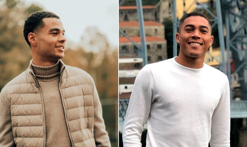 Cody Gakpo e Carlos Vinicius jogaram juntos no PSV. (Foto: Instagram/Cody Gakpo/Carlos Vinicius)