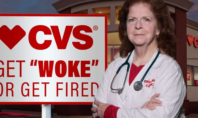A enfermeira J. Robyn Strader entrou com uma ação contra CVS Health após demissão por posição religiosa. (Imagem: First Liberty Institute)