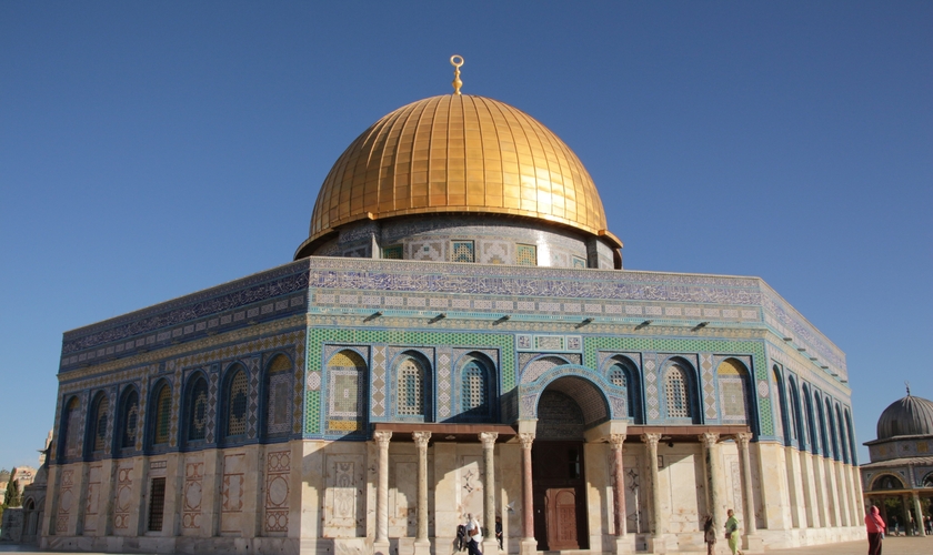 Mesquita de al-Aqsa, no Monte do Templo. (Foto: Pxhere)