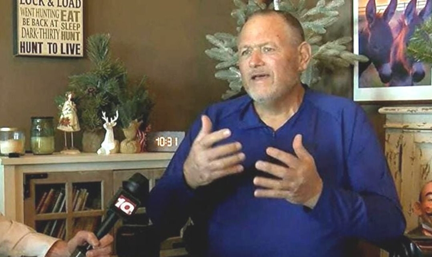Tim Bolding. (Foto: Captura de tela/Vídeo News Channel 10)