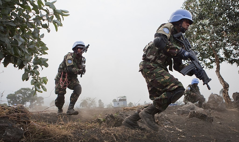 Forças especiais da Tanzânia durante treinamento. (Foto: Monusco/Sylvain Liechti/Wikimedia Commons)