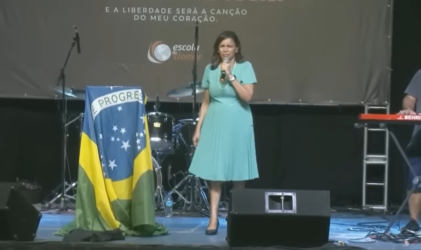 Pra. Ezenete Rodrigues. (Foto: Captura de tela/YouTube Ciane Produções)