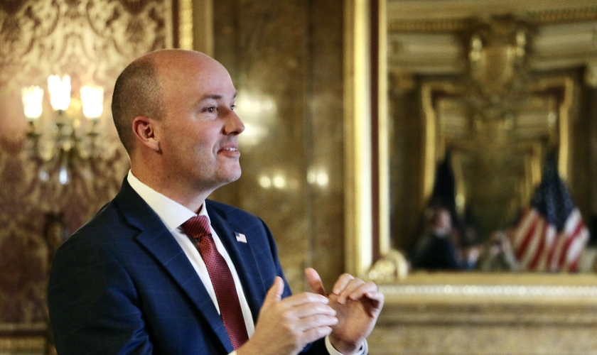 Spencer Cox, governador do estado de Utah. (Foto: Reprodução/Flickr/Utah Reps)