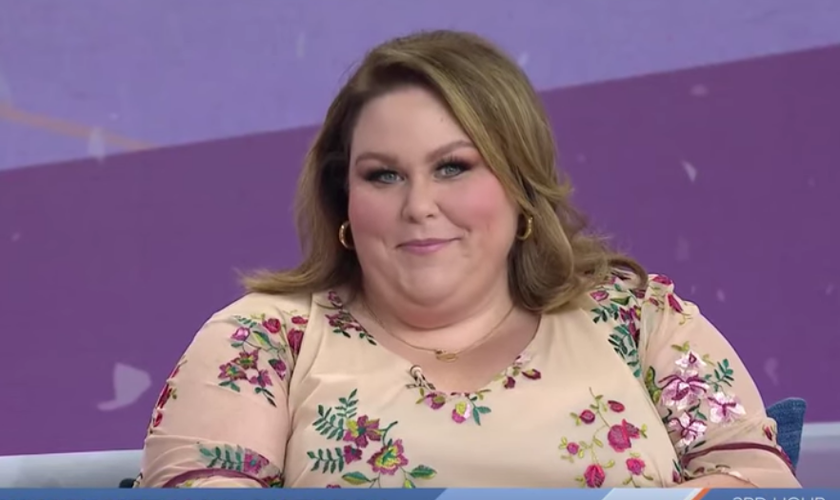 Chrissy Metz em entrevista ao programa TODAY. (Captura de tela/YouTube/TODAY)