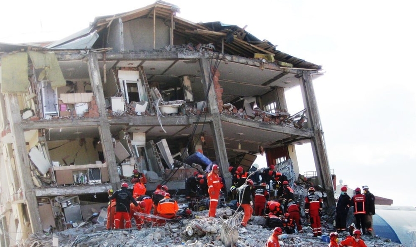 Terremoto na Turquia. (Foto: Flickr/ EU Civil Protection and Humanitarian Aid)