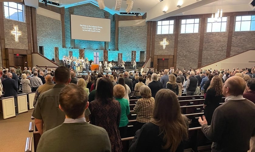 Culto na Christ Presbyterian Church, em Nashville, EUA. (Foto ilustrativa: Facebook/Christ Presbyterian Church)