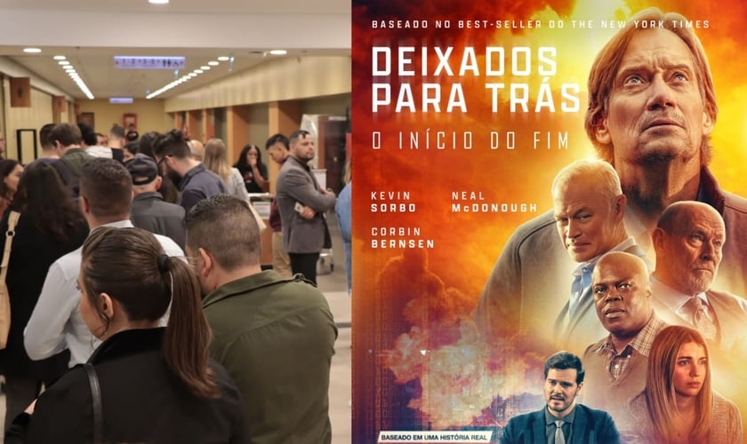 Cerca de 300 pessoas compareceram à pré-estreia de “Deixados para Trás”, em Porto Alegre. (Foto: Divulgação/360 WayUp).