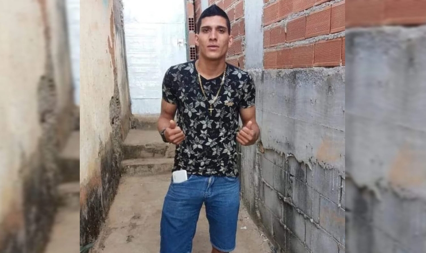 Kelber Couto Lima, de 30 anos, foi baleado em Caratinga (MG). (Foto: Redes sociais).