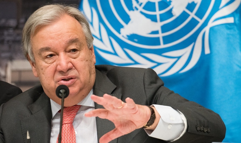 António Guterres. (Foto: Flickr/UNclimatechange)