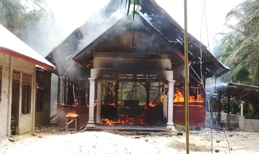 Igrejas são incendiadas na Índia. (Foto representativa: Portas Abertas)