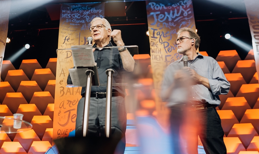 Johan Companjen esteve presente no evento dos 45 anos da Portas Abertas Brasil. (Foto: Portas Abertas).