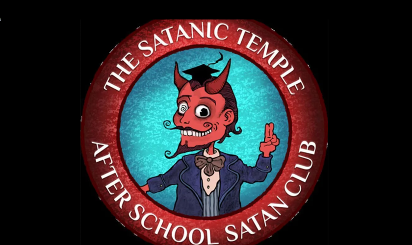 Logo oficial do After School Satan Club do Templo Satânico. (Captura de tela/The Philadelphia Inquirer/Templo Satânico)