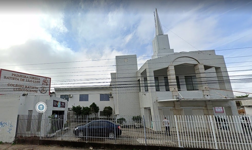 Fachada da Primeira Igreja Batista de São Luís. (Foto: Divulgação/PIB São Luis)