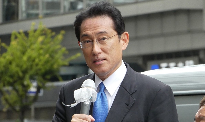 O primeiro-ministro do Japão, Fumio Kishida. (Foto: Creative Commons)