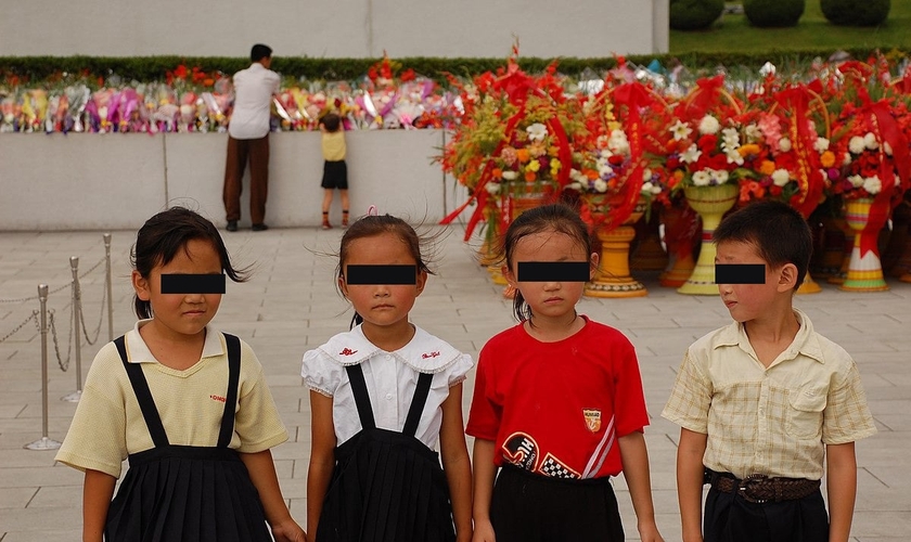 Crianças norte-coreanas. (Foto representativa: Wikimedia Commons/Stephan)