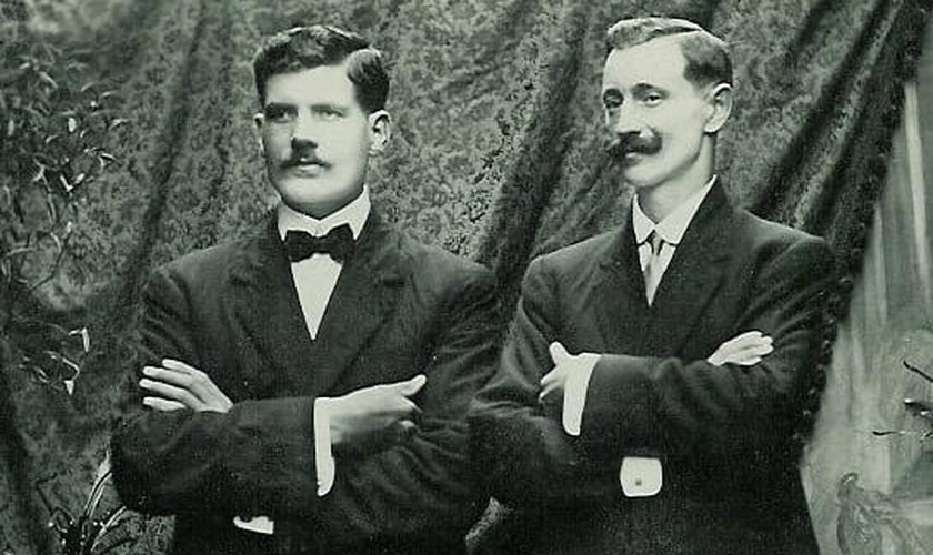 Os missionários suecos Gunnar Vingren e Daniel Berg. (Fotos: Public Domain)