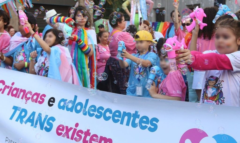 Parada LGBT em SP. (Foto: Rovena Rosa/Agência Brasil)