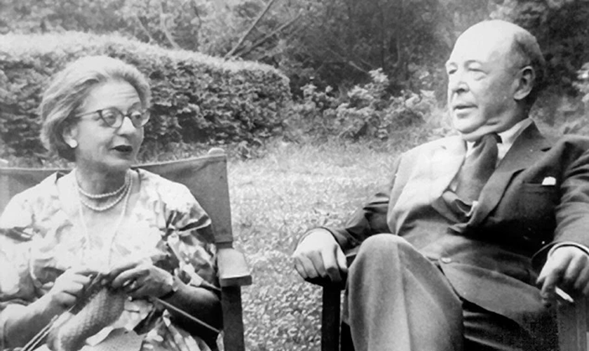 Lewis e Joy. (Foto: Marion E. Wade Center/Wheaton College).