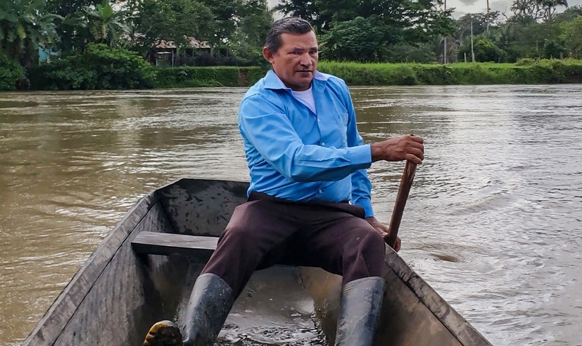 O rio é um local de muitos acidentes entre moradores da região. (Foto: Reprodução/Christian Aid)