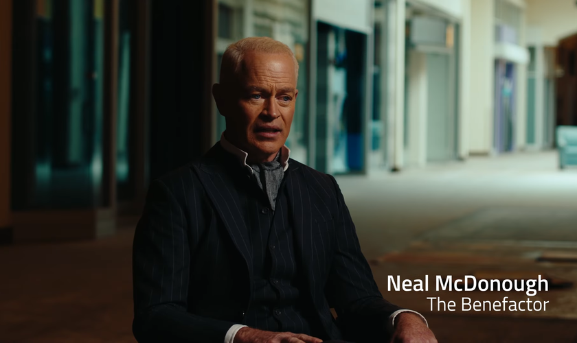 Neal McDonough interpreta o diabo no filme The Shift. (Captura de tela/YouTube/Angel Studios)