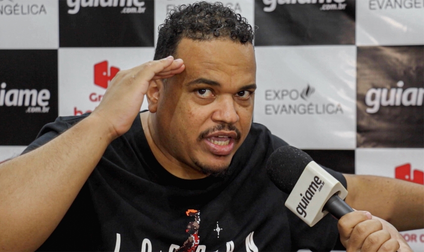Felipe Vilela na Expoevangélica 2023. (Foto: Marcos Paulo Corrêa/Guiame)