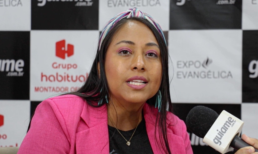 Julie Molina, diretora regional do “The Chosen” para a América Latina. (Foto: Reprodução/Guiame).