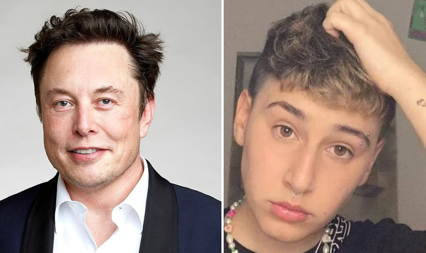 Elon Musk e filho Xavier Alexander Musk (hoje se chama Vivian Jenna Wilson). (Foto: Creative Commons/Metro)