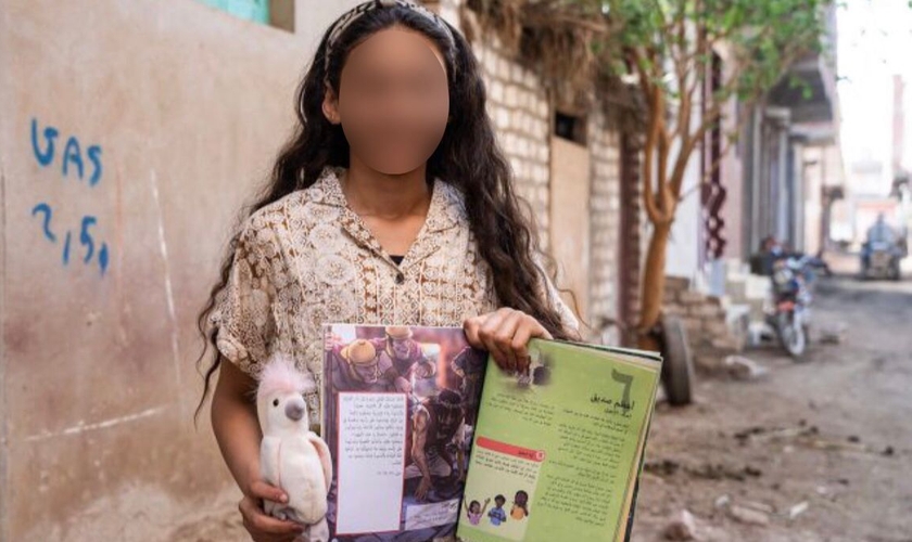 A pequena evangelista Jessica. (Foto: Samaritan's Purse)