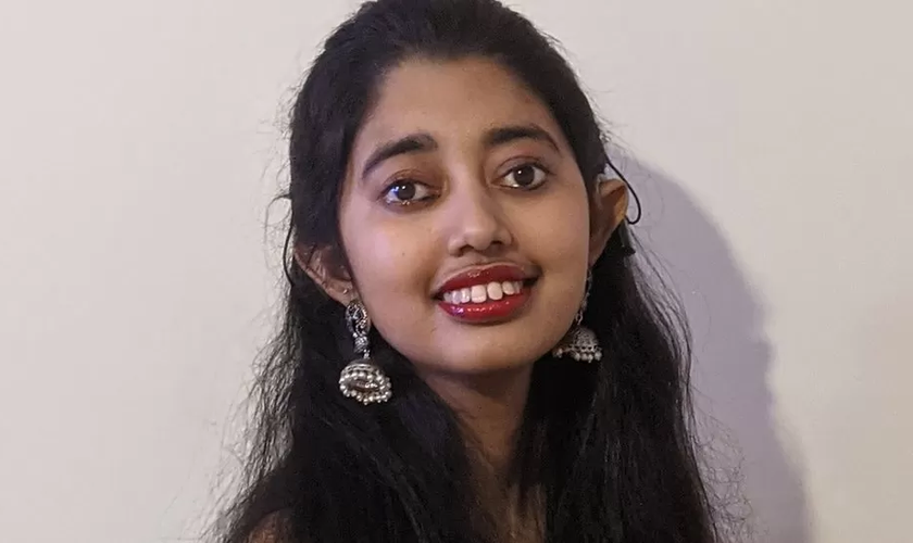 Sudiksha Thirumalesh, de 19 anos, morreu no início de setembro. (Foto: Christian Concern).