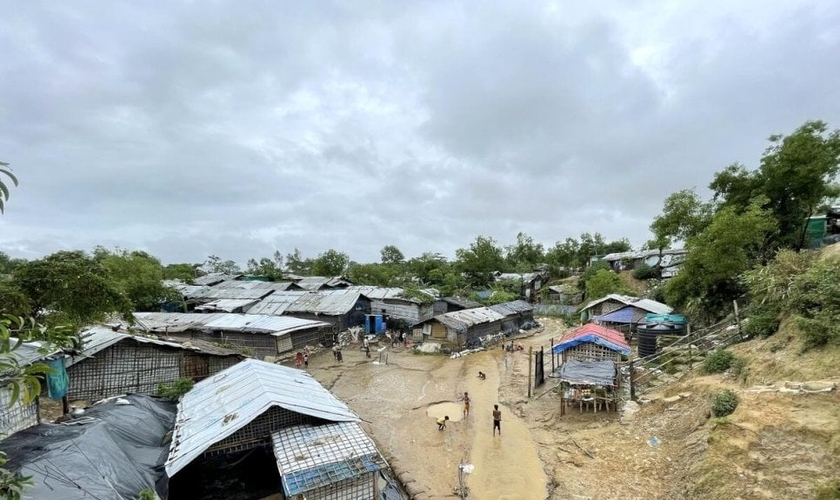 Campo de refugiados em Bangladesh. (Foto: Imagem ilustrativa/ACNUR/Amos Halder).