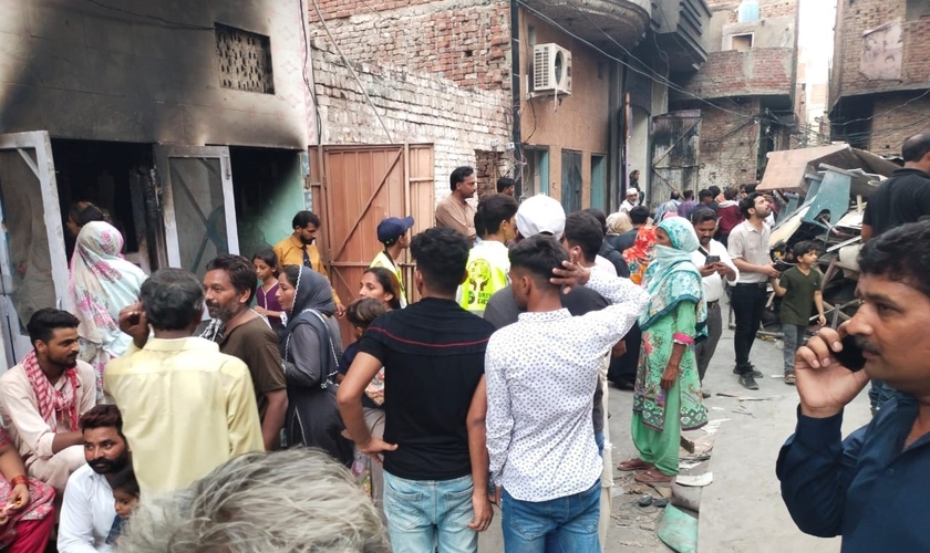 Kiran estava presa na Cadeia Central, e seu marido Shaukat Masih estava na Cadeia do Campo, ambas em Lahore. (Foto: Reprodução/ Centro de Assistência e Liquidação de Assistência Jurídica)