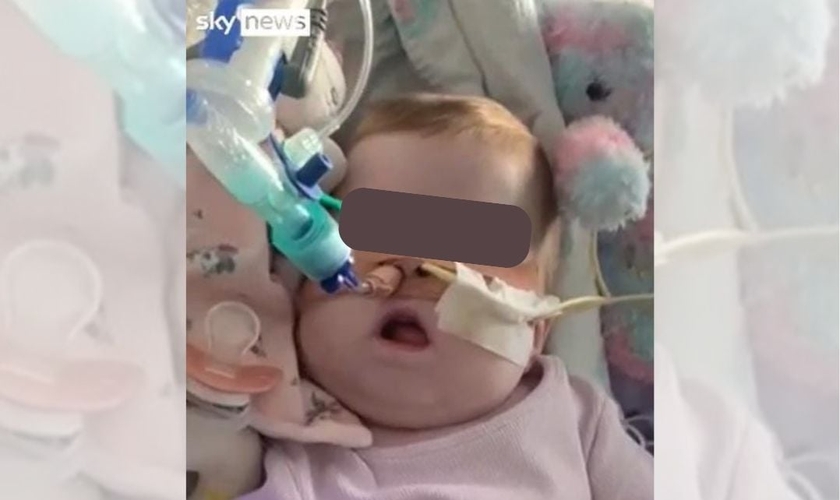 Indi Gregory. (Captura de tela/Vídeo Sky News)