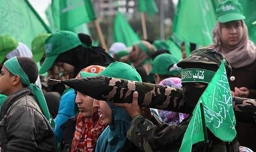 Hamas em Gaza. (Foto: Wikimedia Commons/Hadi Mohammad)