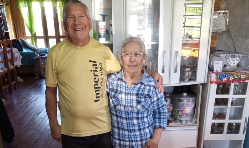 Erenita e Plinio Rodrigues. (Foto: Reprodução/Notícias Adventistas)