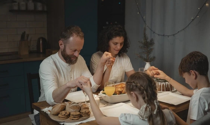 O Dia de Ação de graça é um momento de agradecer com a família