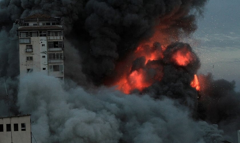 Imagens da guerra entre Israel e Hamas. (Foto: Wikimedia Commons)