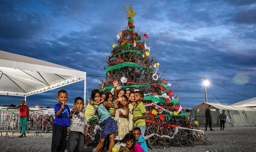 Crianças em campo de refugiados. (Foto representativa: ACNUR, a Agência da ONU para Refugiados)