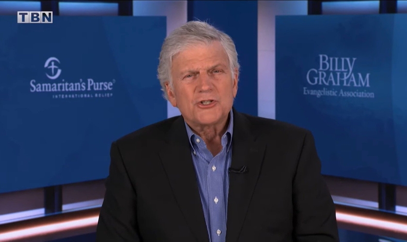 Franklin Graham. (Captura de tela: YouTube TBN)