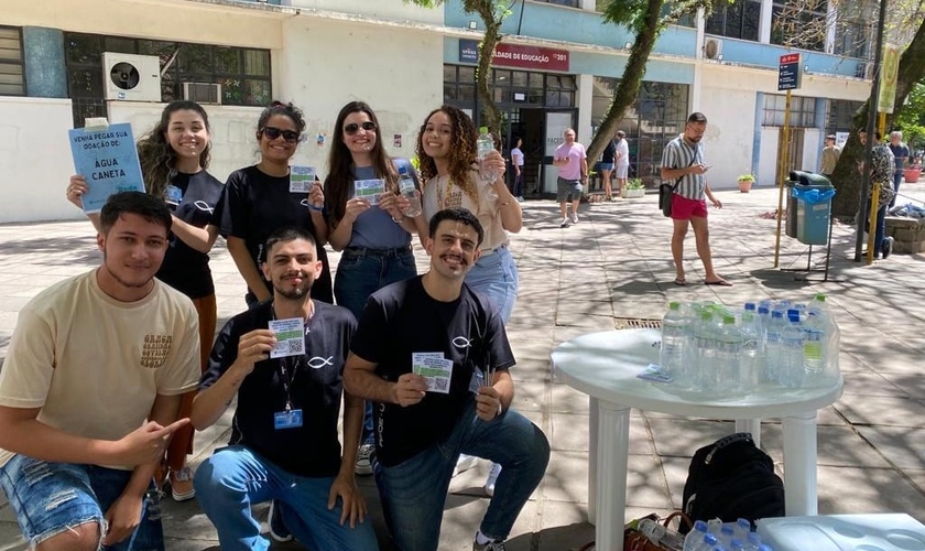 O REDE é um grupo de universitários cristãos da UFRGS. (Foto: REDE).