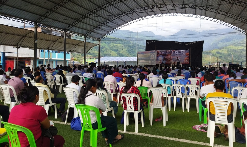 Uma igreja da Misión Cristiana Pentecostal. (Foto: Imagem ilustrativa/Facebook/ IMCP - Iglesia Misión Cristiana Pentecostal).