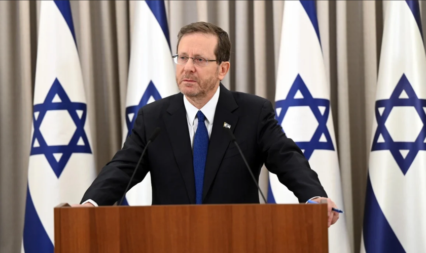 O presidente de Israel, Isaac Herzog (Foto: Reprodução/president.gov.il)