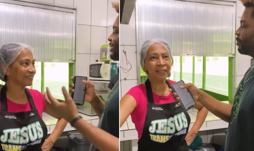 Celeste. (Foto: Reprodução/Instagram/Cristolândia Rio de Janeiro)