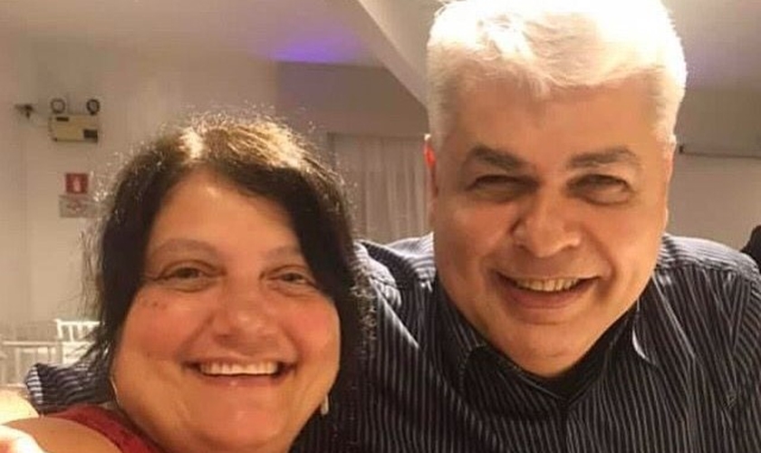 Pr. Edmilson e sua esposa Regina. (Foto: Arquivo pessoal)