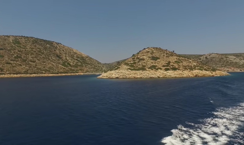 Ilha de Patmos. (Captura de tela/YouTube/joaquimdaturkia)