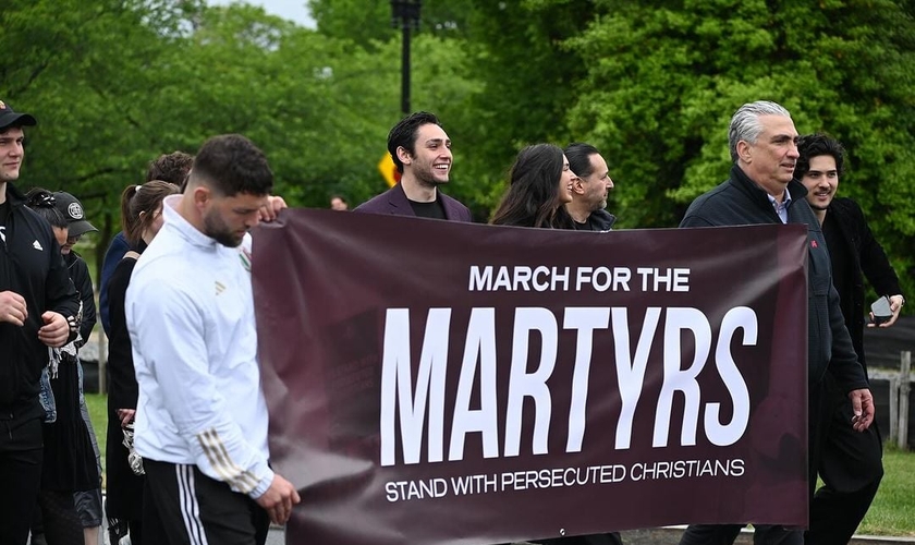 4ª Marcha pelos Mártires aconteceu na capital dos EUA. (Foto: Instagram/marchforthemartyrs)