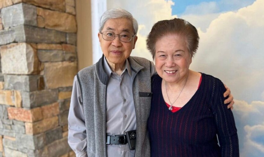Shu e Lilly Huang. (Foto: Grace Thornton/The Alabama Baptist)