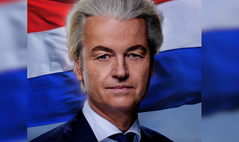 Geert Wilders, líder do Partido da Liberdade, pró-Israel e de direita, que recebeu maior número de votos na câmara baixa holandesa. (Foto: Instagram/Geert Wilders)