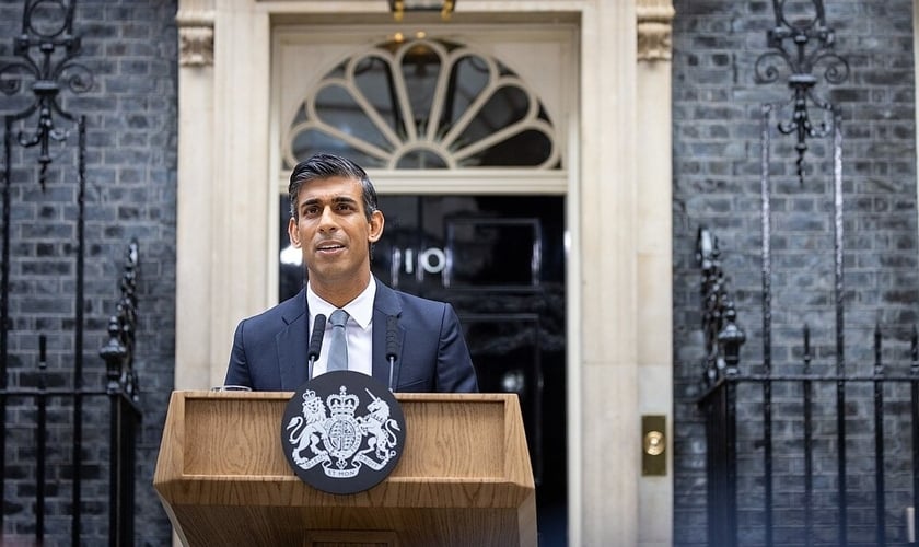 O primeiro-ministro Rishi Sunak. (Foto: Wikimedia Commons/Prime Minister's Office).