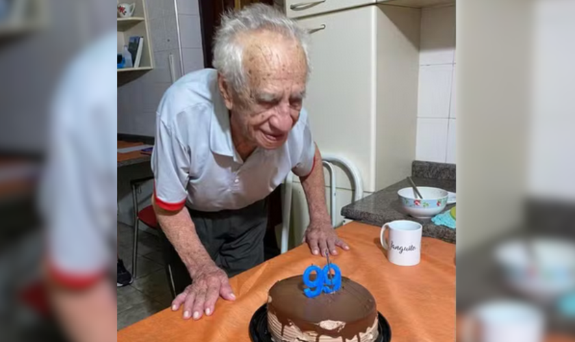 Janguito completou 99 anos em 14 de fevereiro de 2024. (Foto: Arquivo pessoal)