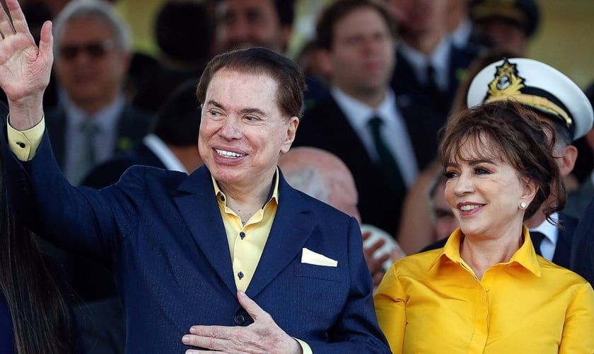 Íris Abravanel e Silvio Santos. (Foto: Reprodução/Wikimedia Commons/Palácio do Planalto)